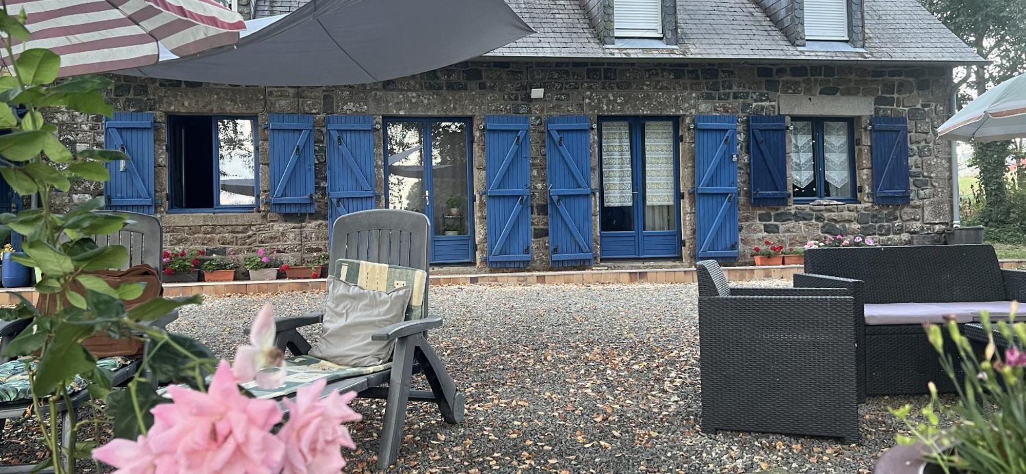 Double & Family Rooms In Tranquility In Blue Saint-Mars-sur-la-Futaie Buitenkant foto